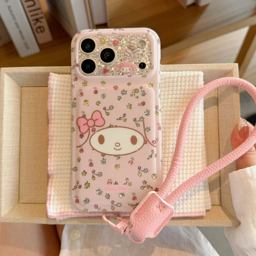 Glitter Cartoon iPhone Case