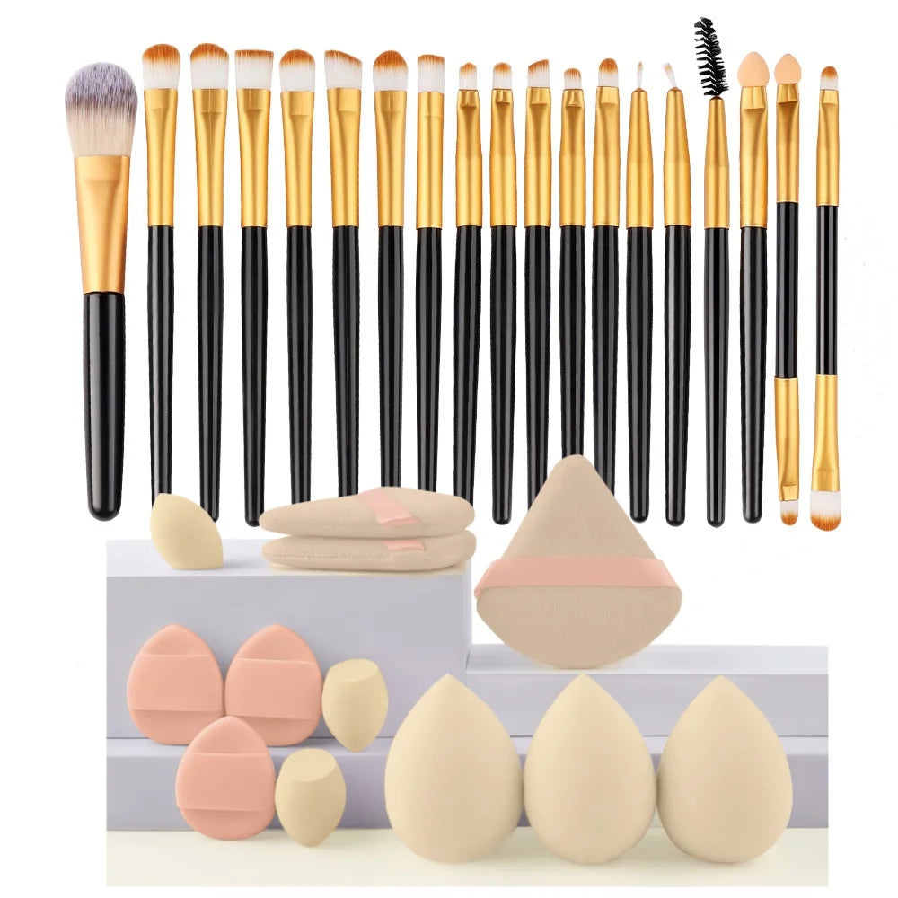 Premium Synthetic Makeup Brush Set