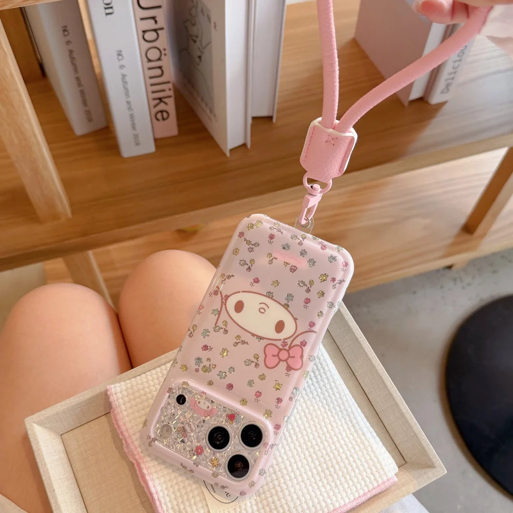 Glitter Cartoon iPhone Case