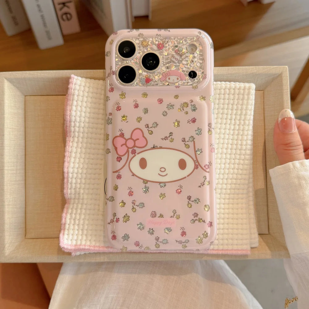 Glitter Cartoon iPhone Case