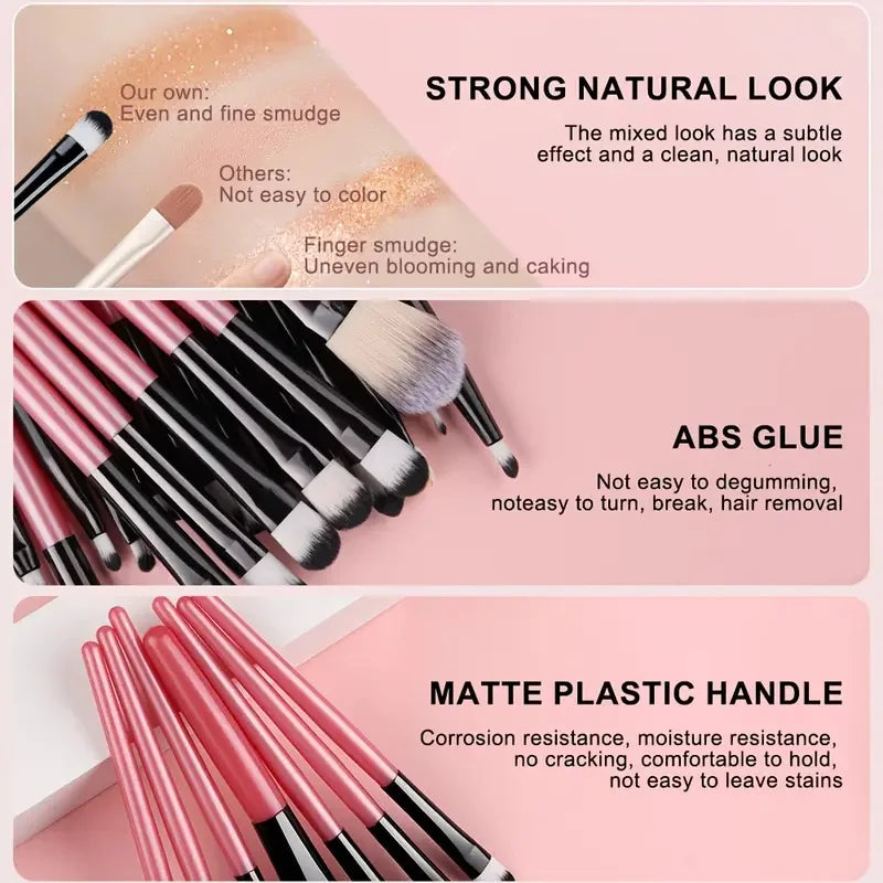 Premium Synthetic Makeup Brush Set