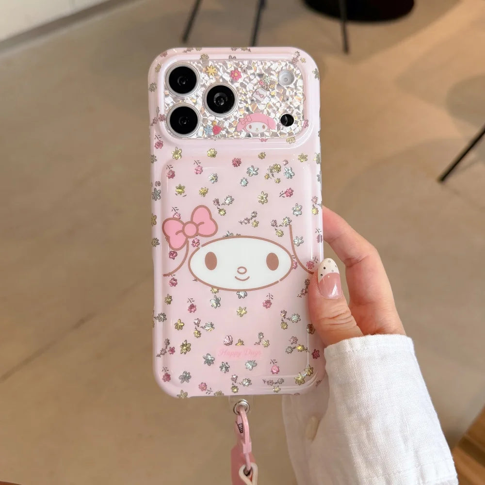 Glitter Cartoon iPhone Case