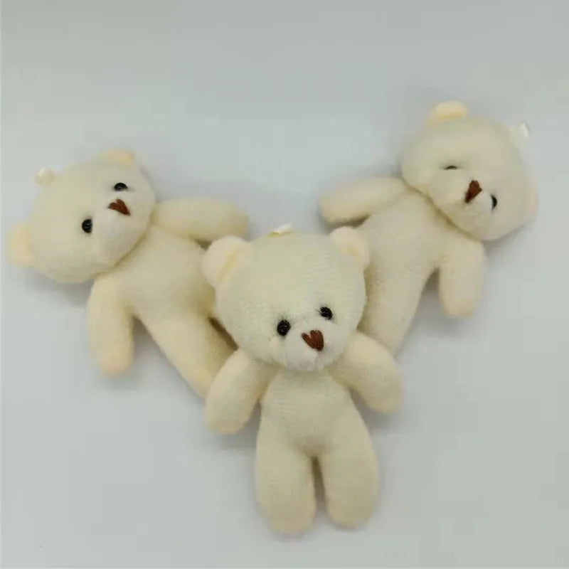 Mini Plush Bears – 3 Pcs
