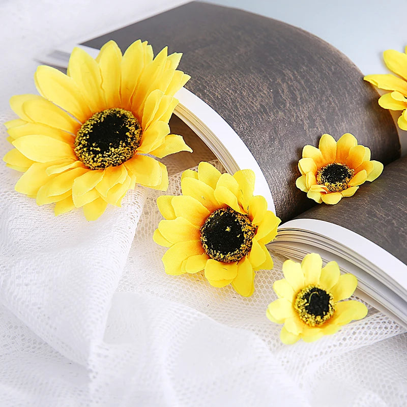 Silk Daisy & Sunflower Flowers