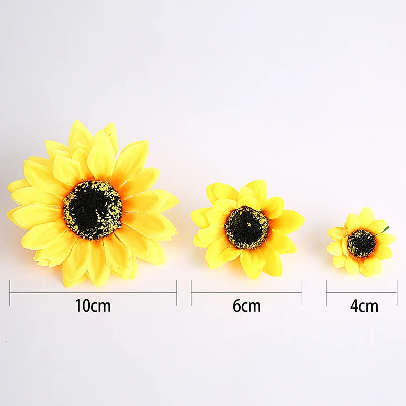 Silk Daisy & Sunflower Flowers