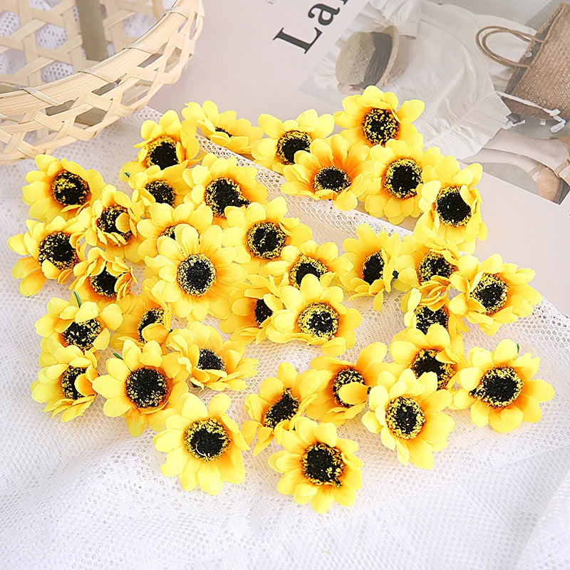 Silk Daisy & Sunflower Flowers