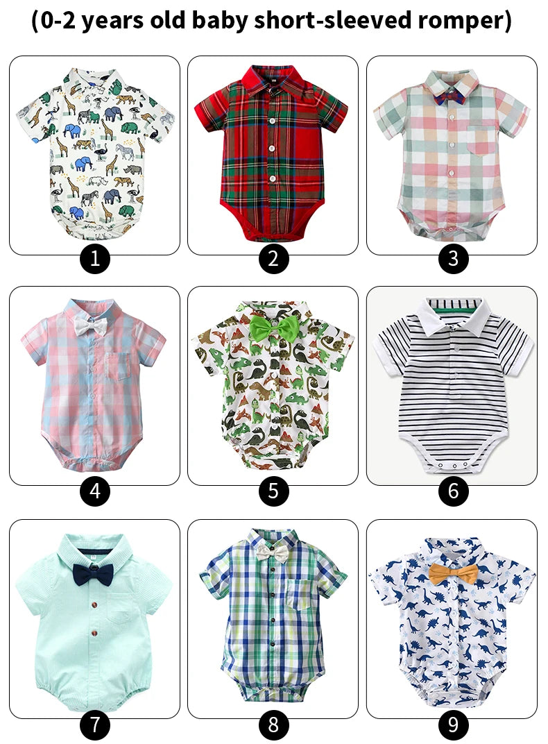 Baby Boy Bow Tie Bodysuit
