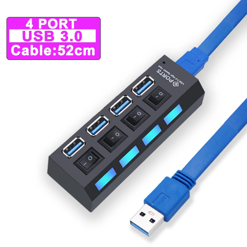 🔌 USB 3.0 Multi-Port Hub