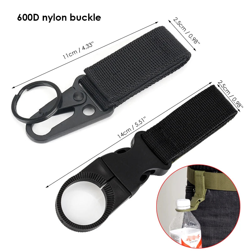 Tactical Elastic Belt with Quick Release Buckle