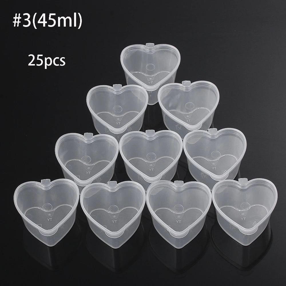 Hinged Sauce Cups with Lids