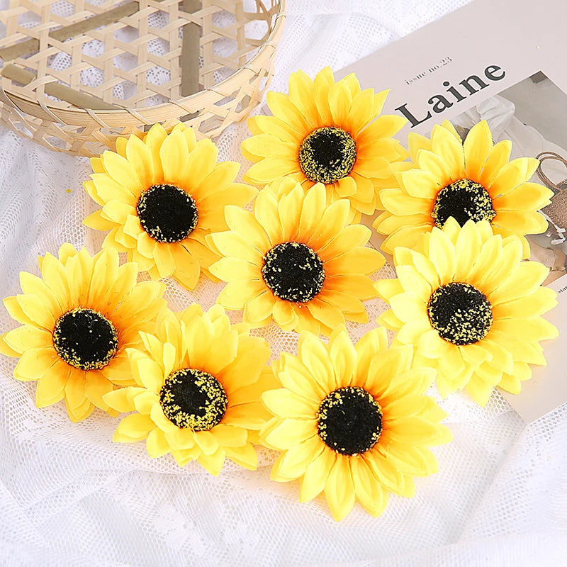 Silk Daisy & Sunflower Flowers