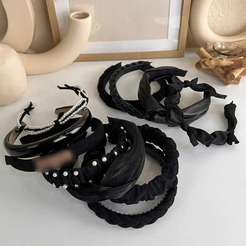 Black Wide Headband