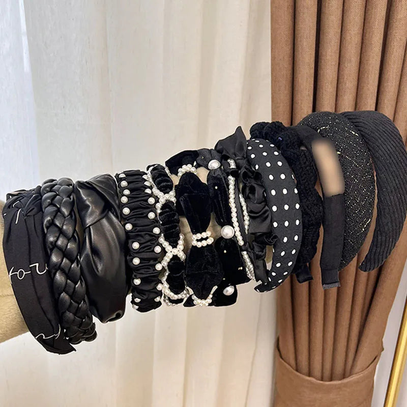 Black Wide Headband