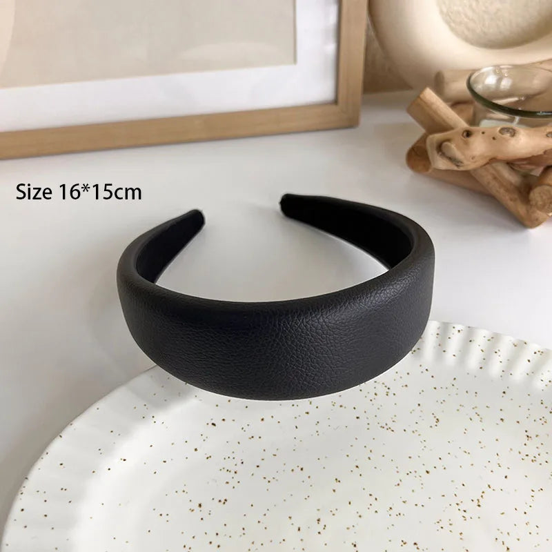 Black Wide Headband