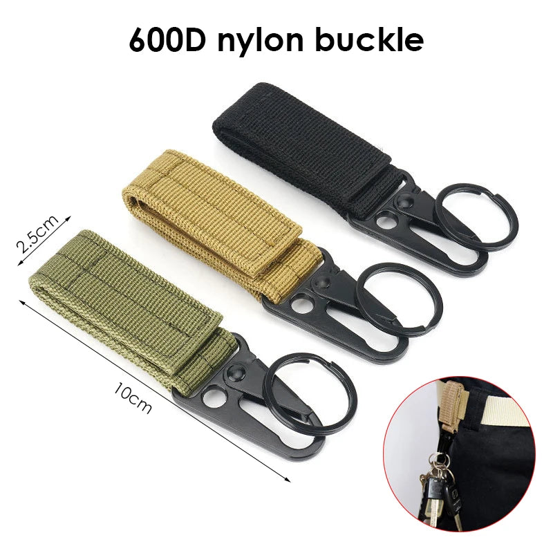 Nylon Techwear Belt with Quick Release Buckle