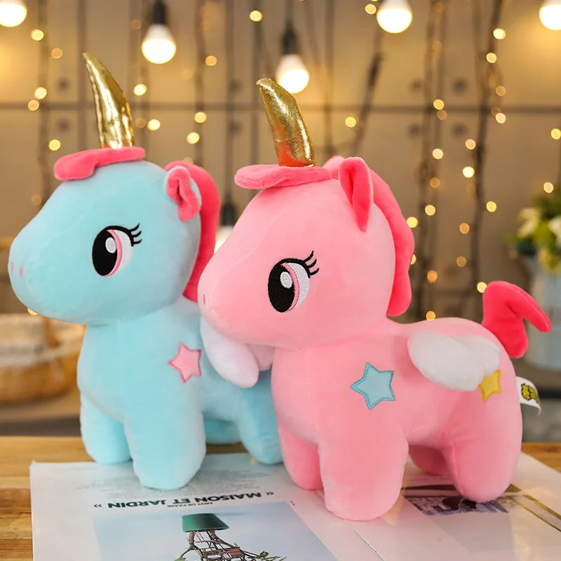Standing Unicorn Plush 40cm