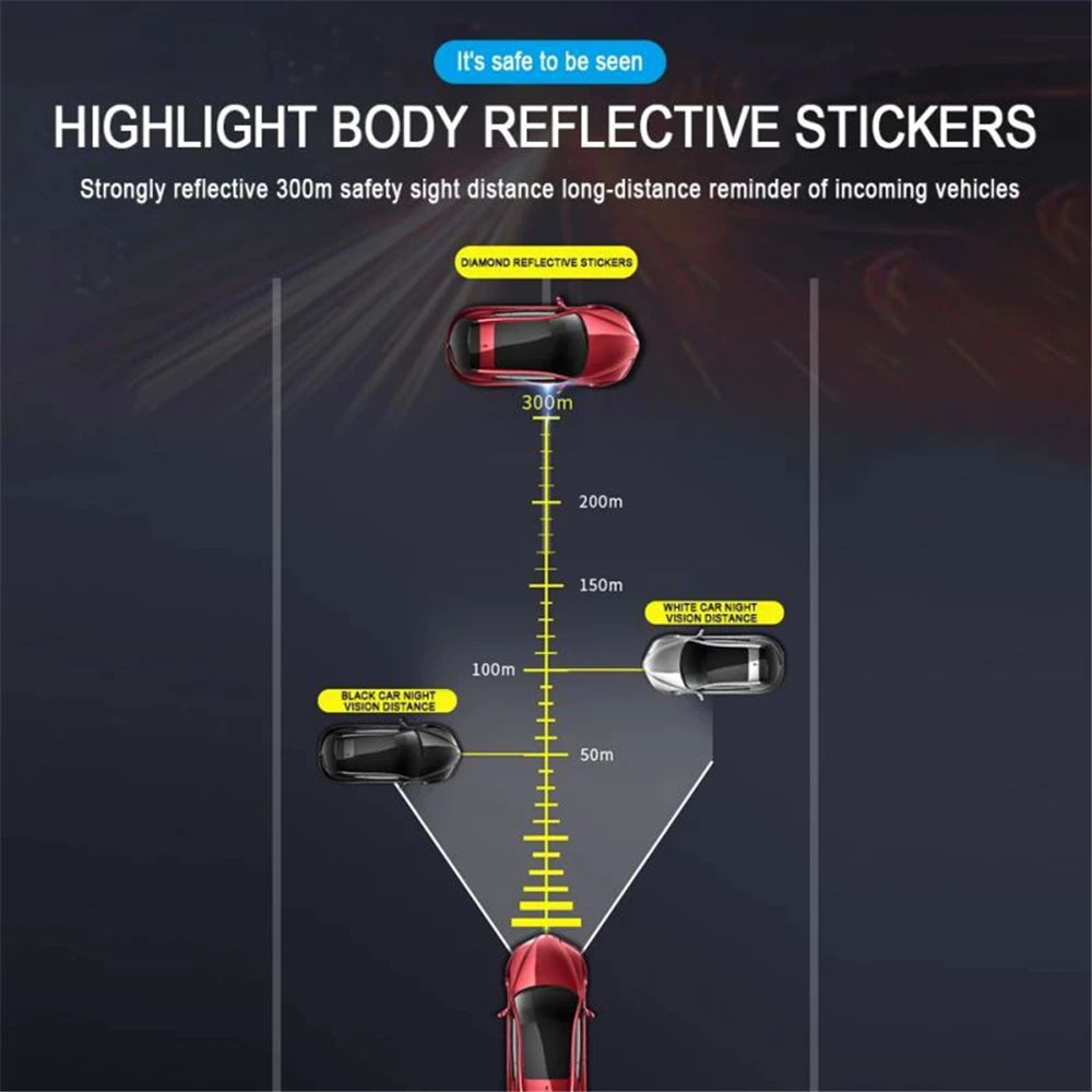 🚗 3D Carbon Fiber Door Handle Stickers