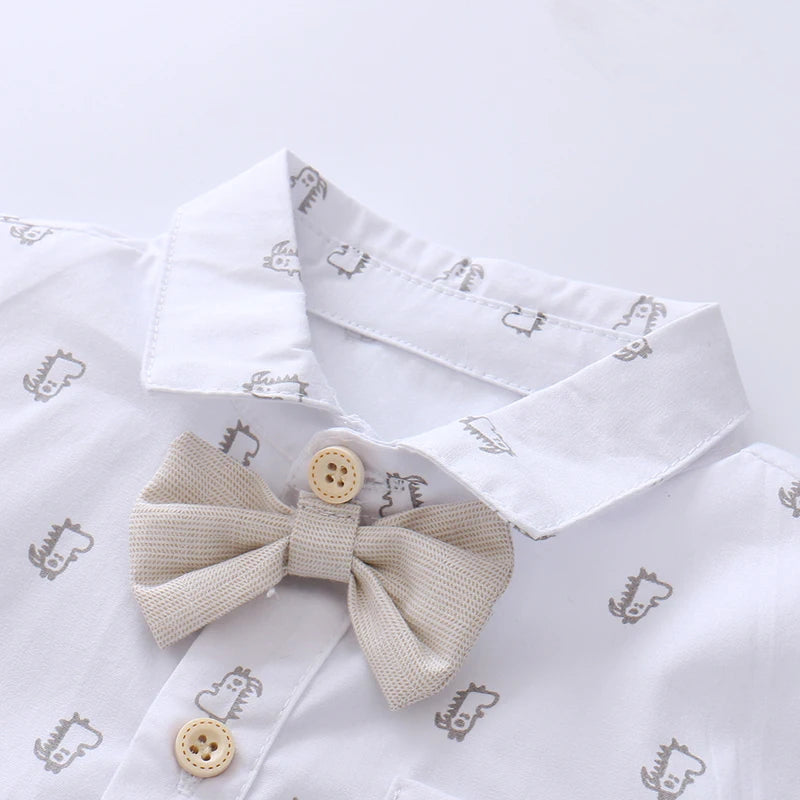 Baby Boy Bow Tie Bodysuit
