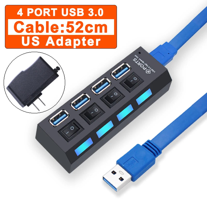 🔌 USB 3.0 Multi-Port Hub