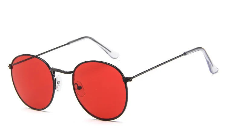 Classic Round Mirrored Sunglasses