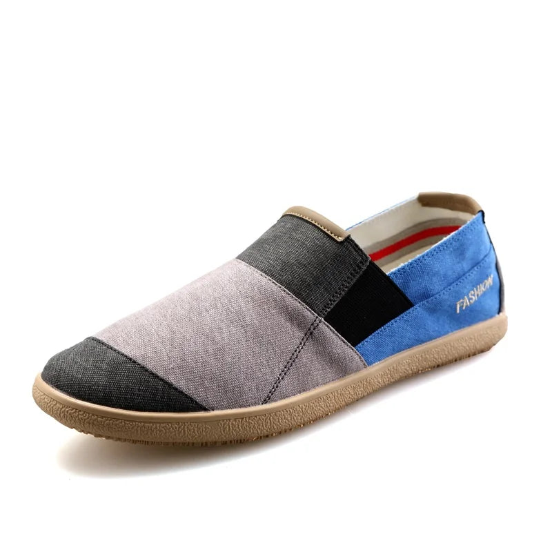Men's Linen Slip-On Loafers
