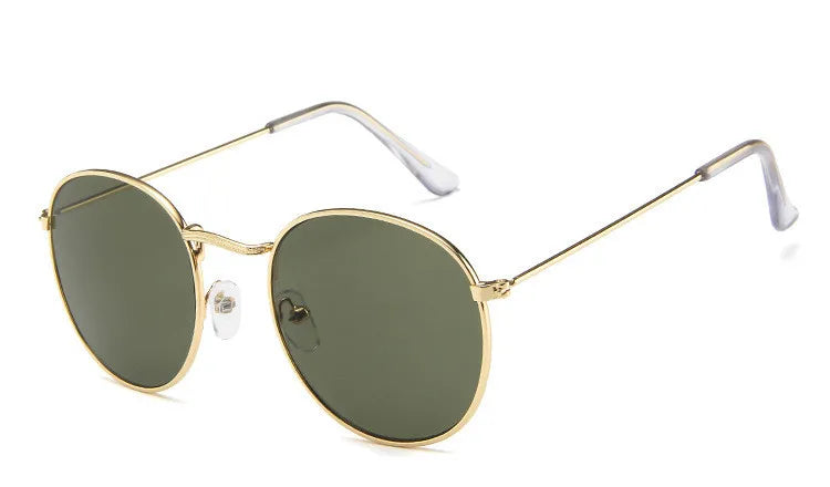 Classic Round Mirrored Sunglasses