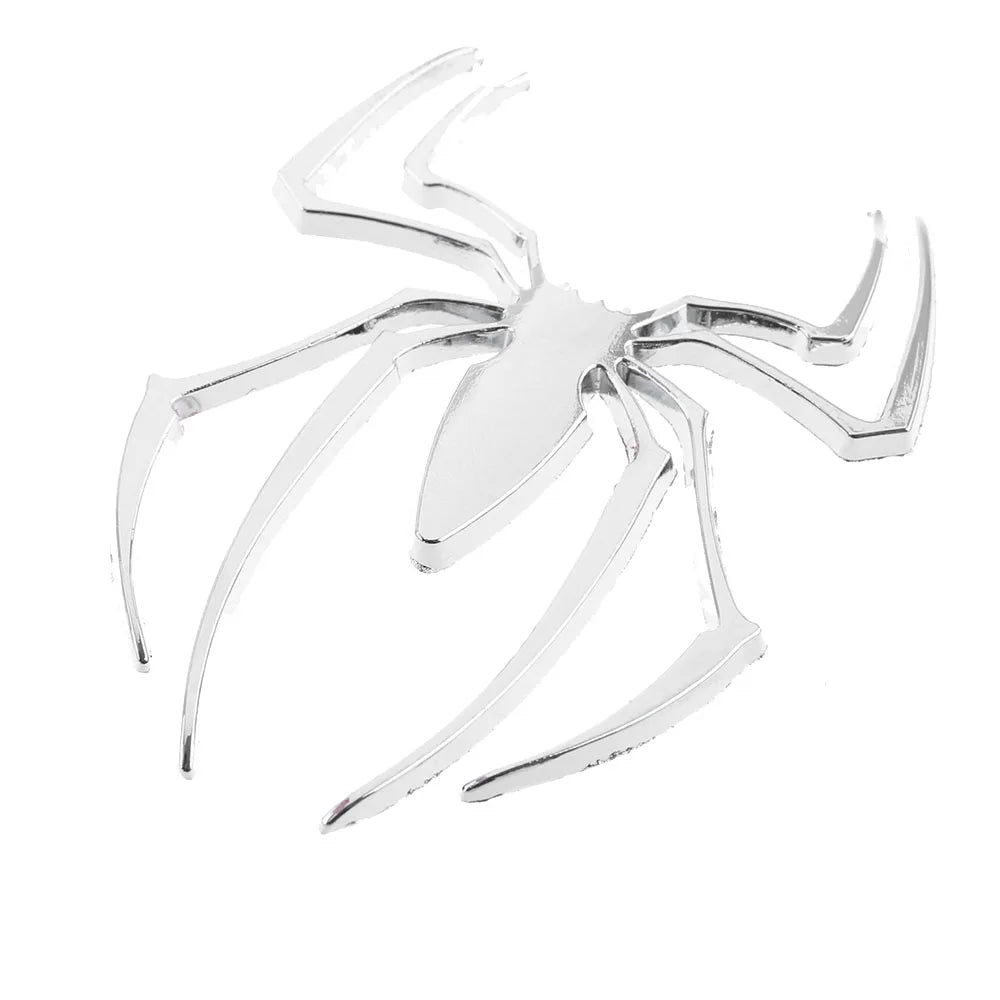 🕷️ 3D Metal Spider Car Emblem