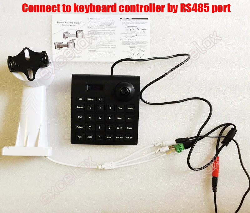 📹 RS485 Motorized PTZ Camera Bracket