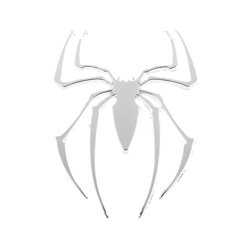🕷️ 3D Metal Spider Car Emblem