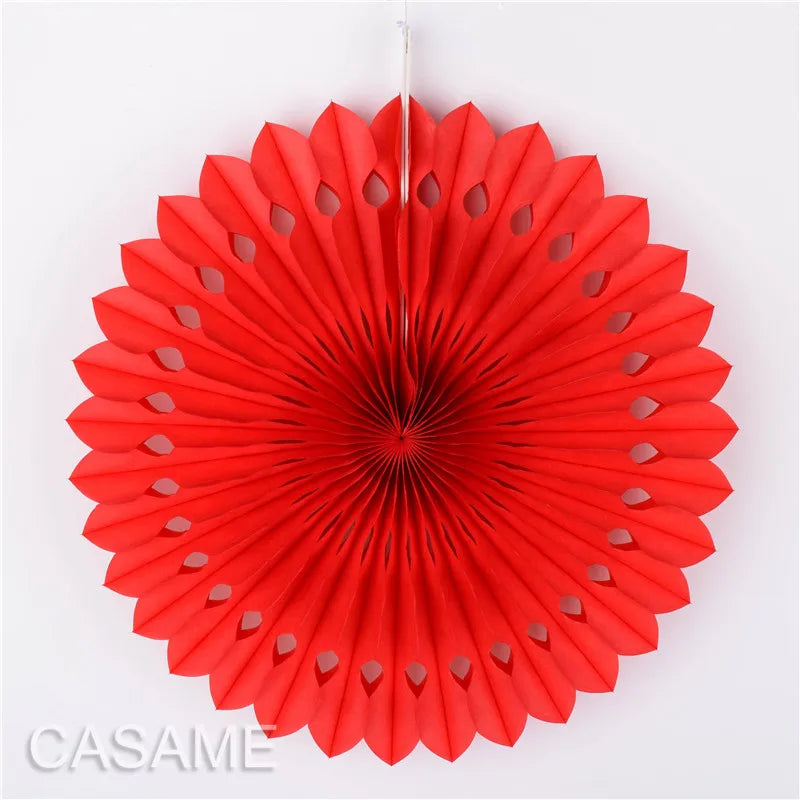 Paper Fan Party Decorations