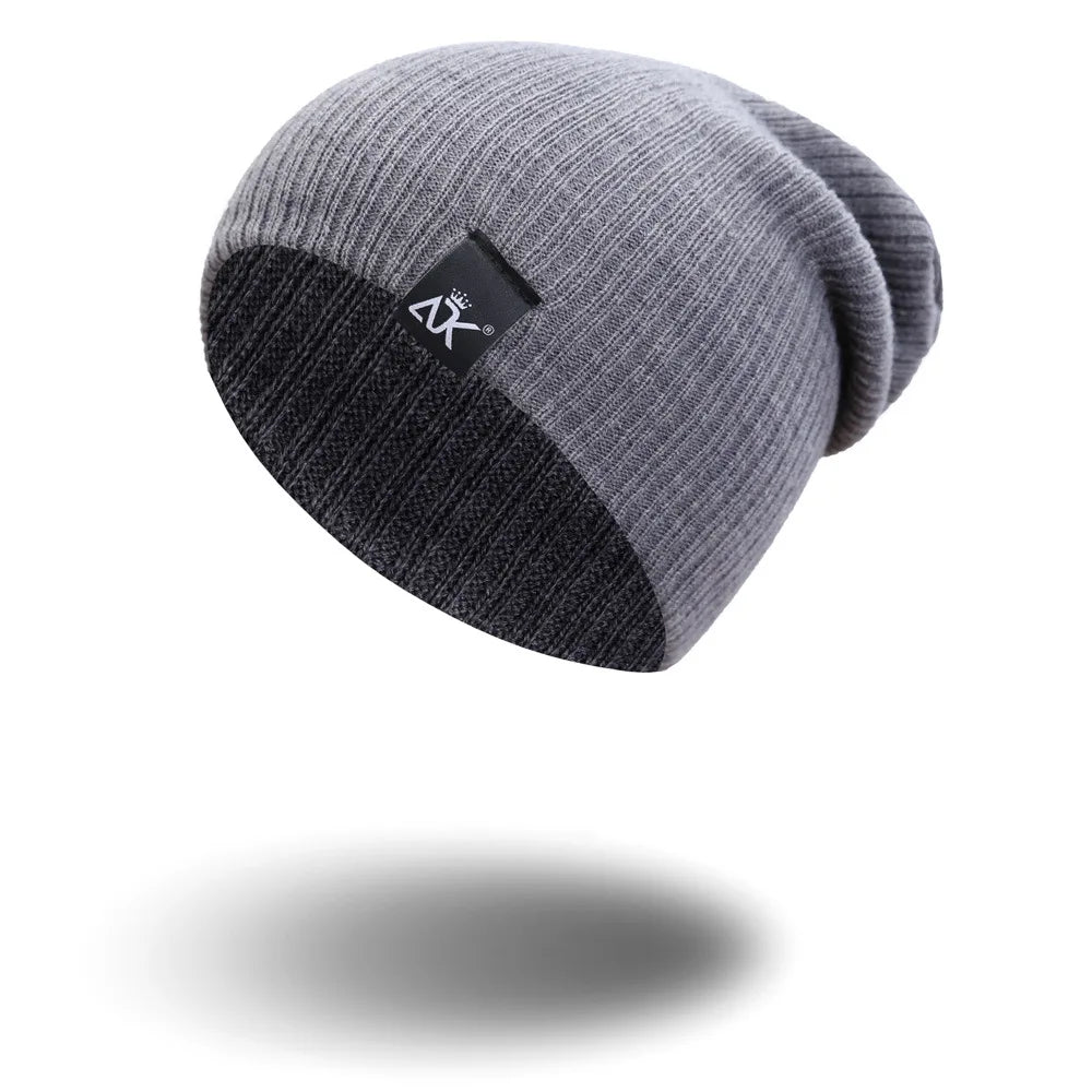 Slouchy Crochet Knit Beanie