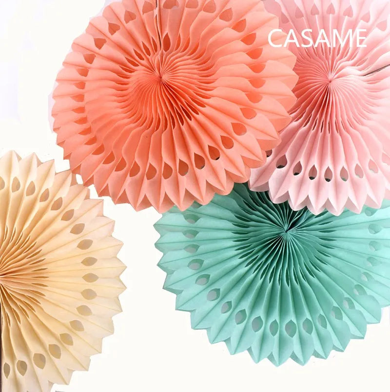 Paper Fan Party Decorations