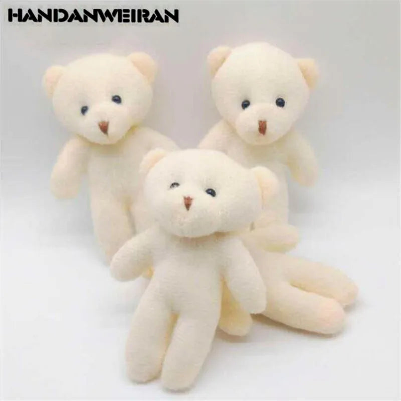 Mini Plush Bears – 3 Pcs