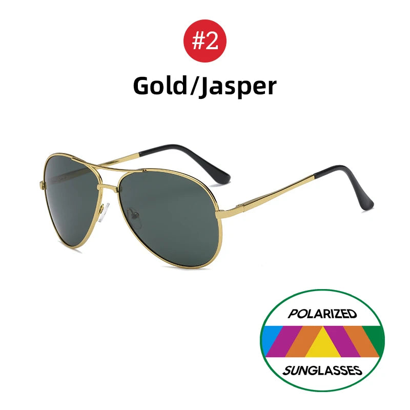 Classic Polarized Aviator Sunglasses