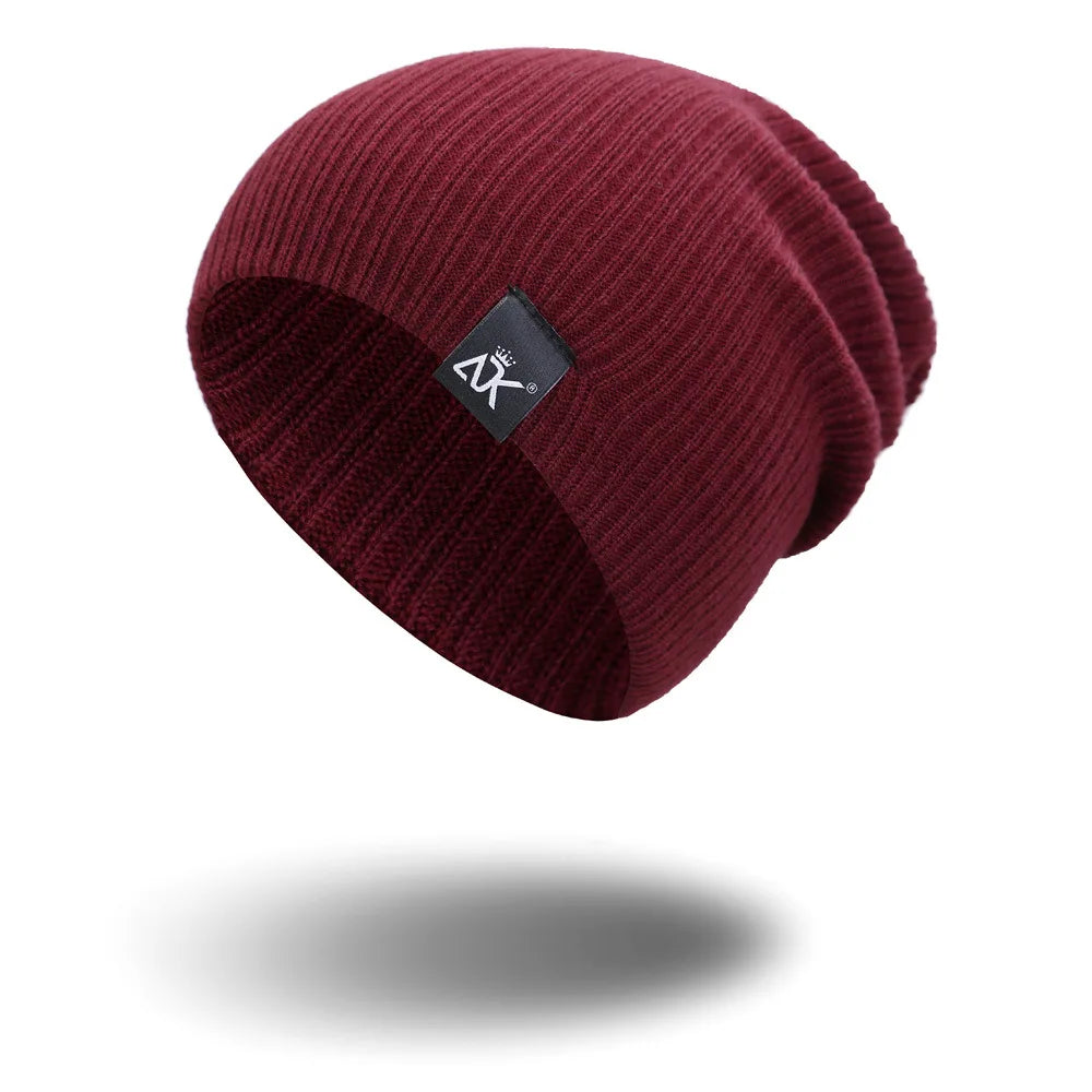 Slouchy Crochet Knit Beanie