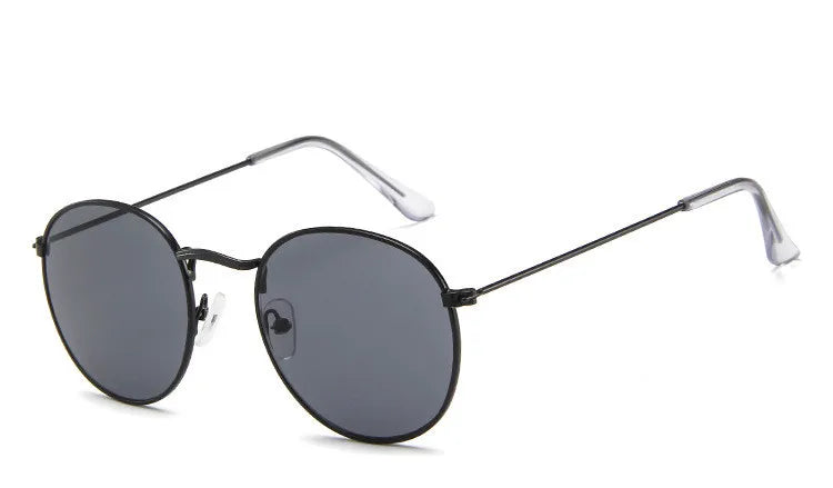 Classic Round Mirrored Sunglasses
