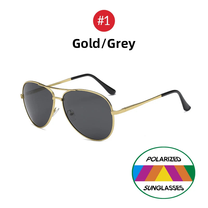 Classic Polarized Aviator Sunglasses