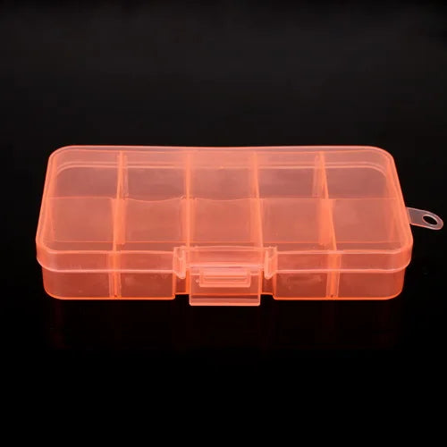 Adjustable 10-Grid Storage Box