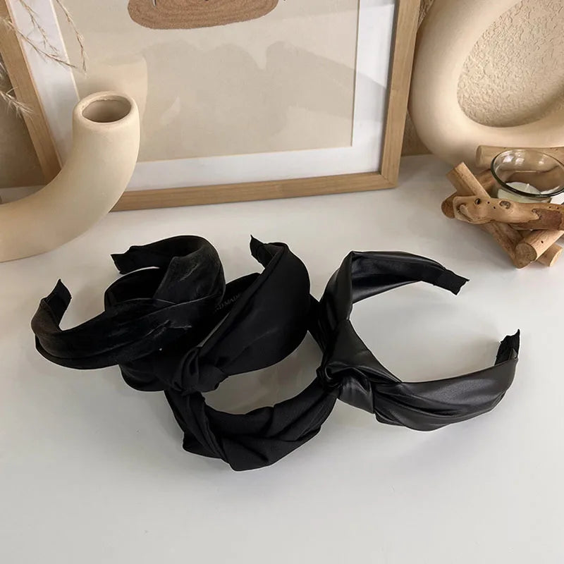 Black Wide Headband