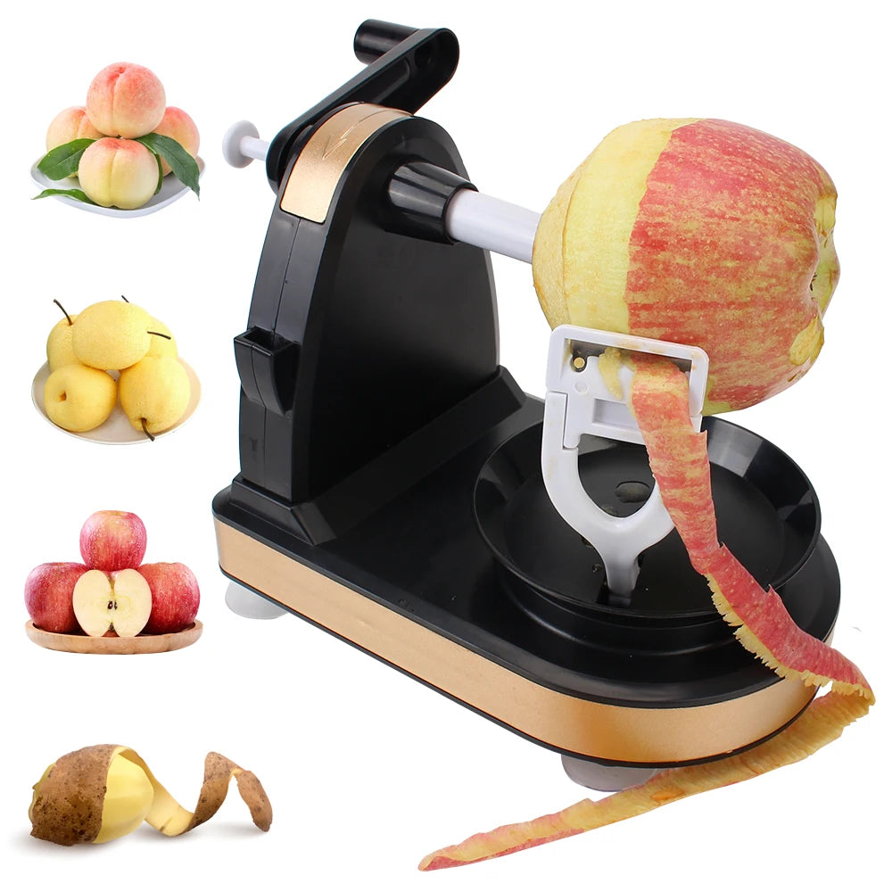Hand-Crank Apple Peeler & Corer