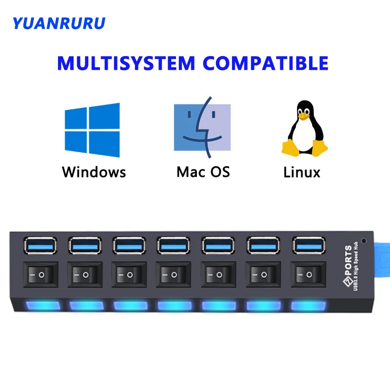 🔌 USB 3.0 Multi-Port Hub