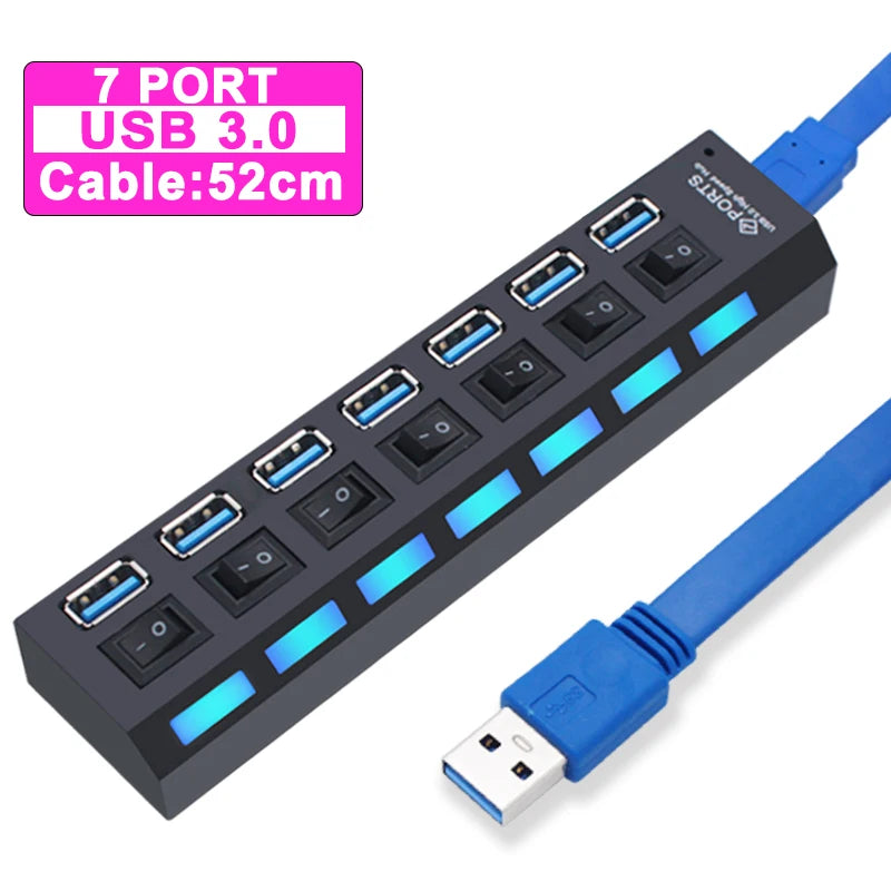 🔌 USB 3.0 Multi-Port Hub