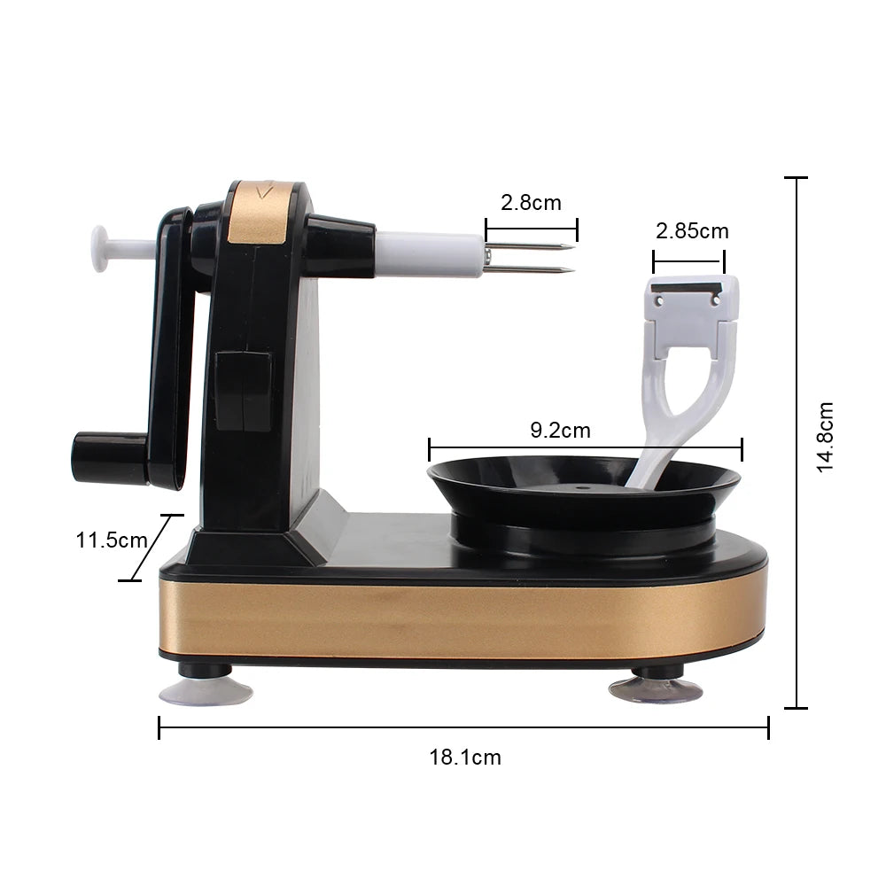 Hand-Crank Apple Peeler & Corer