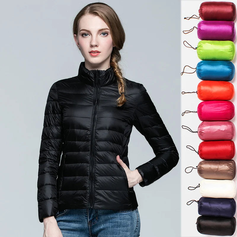 Women's Ultralight Short Down Jacket