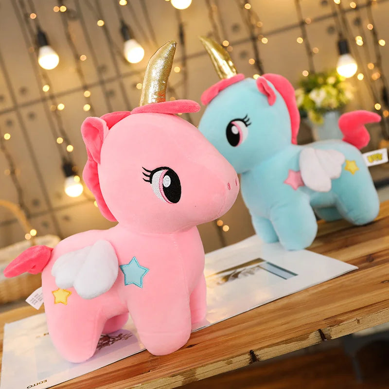 Standing Unicorn Plush 40cm