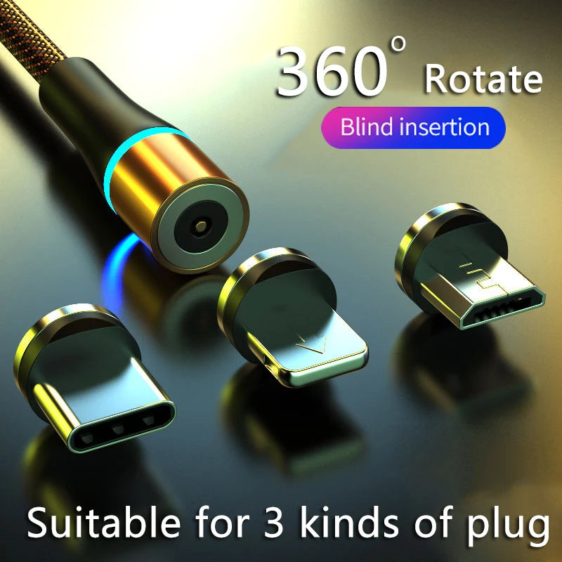📱 Magnetic Fast Charging Cable