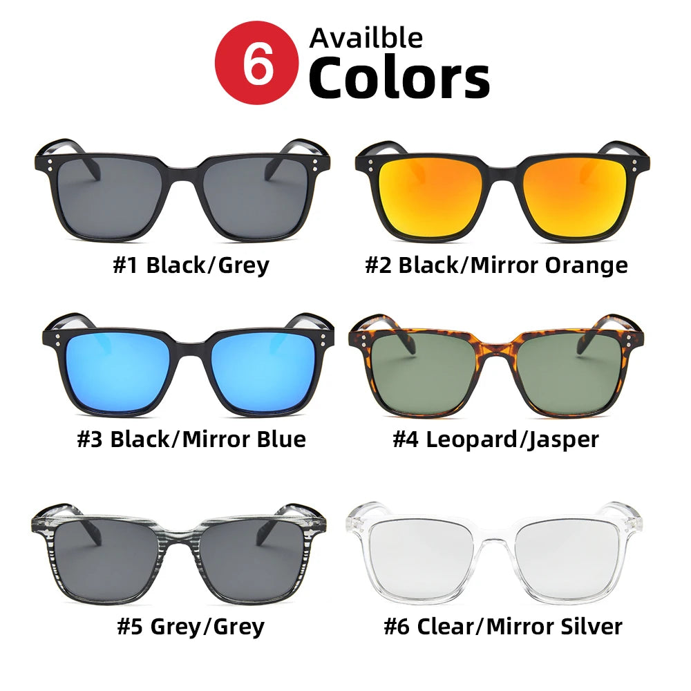 Small Retro Square Sunglasses