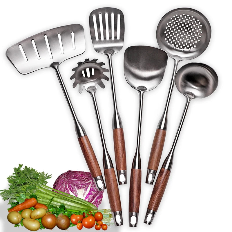 304 Stainless Steel Kitchen Utensil Set