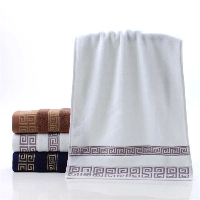 Embroidered Cotton Face Towel
