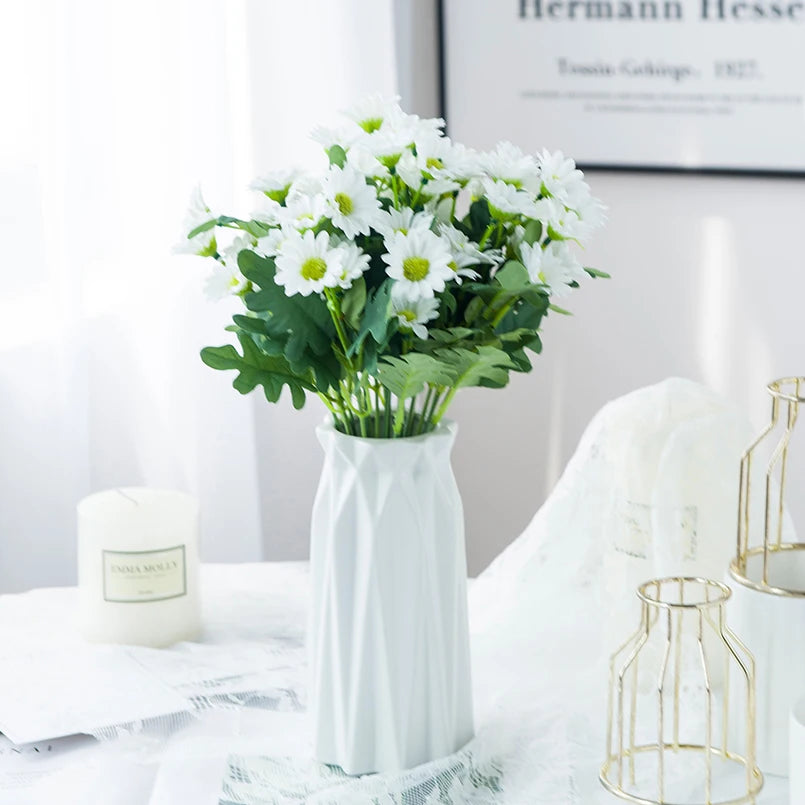 21-Head Silk Daisy Bouquet